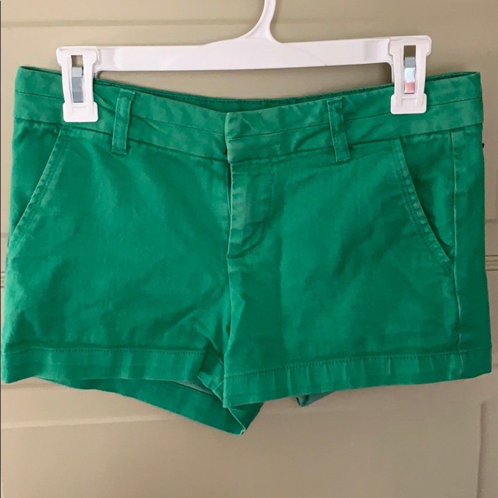 Size 26 Soft Green Harper Shorts